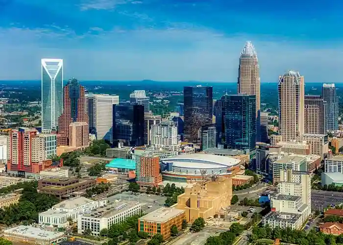 Bus to Charlotte, North Carolina